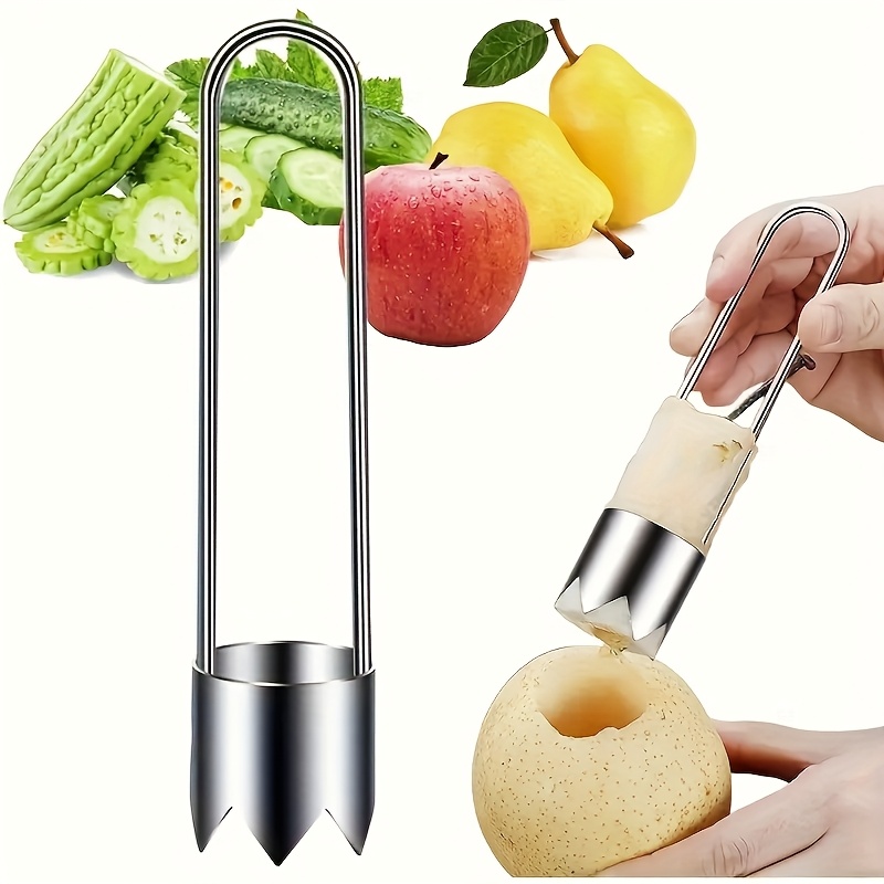 Kitchen Home Gadgets - Stainless Steel Fruit Vegetable Core Remover