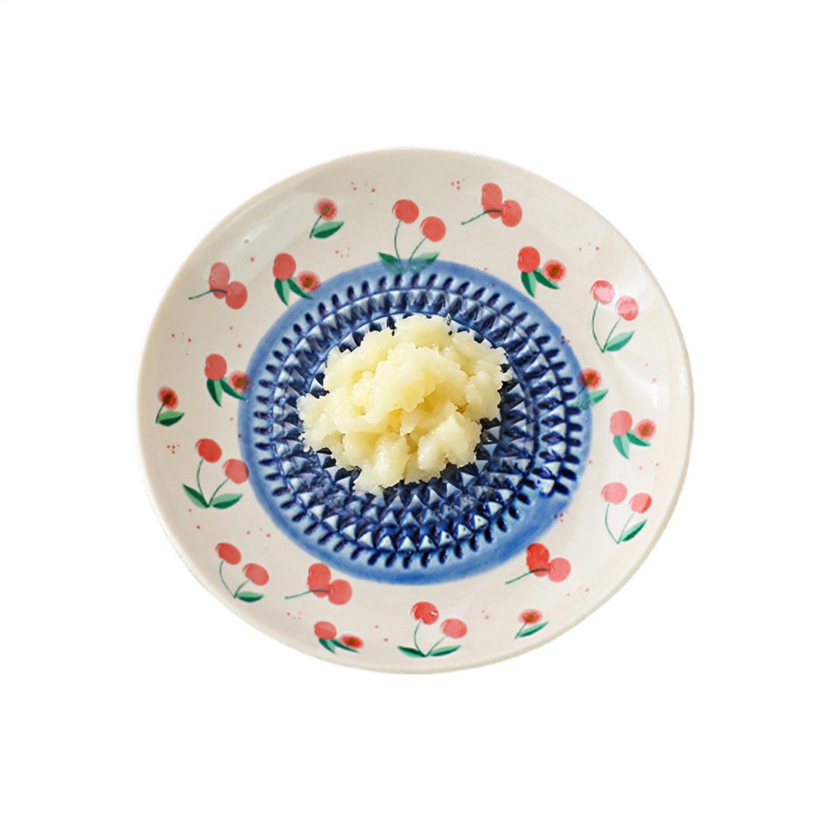 Kitchen Gadgets Garlic - Colorful Ceramic Ginger Grater Tool Manual