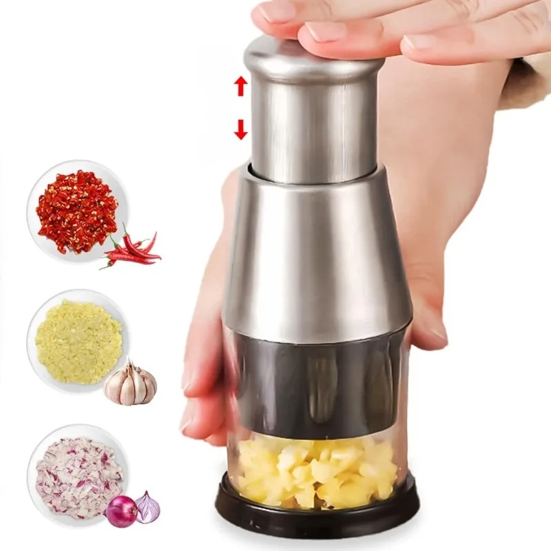 Stainless Steel Manual Garlic  - Kitchen Gadgets Garlic review and price