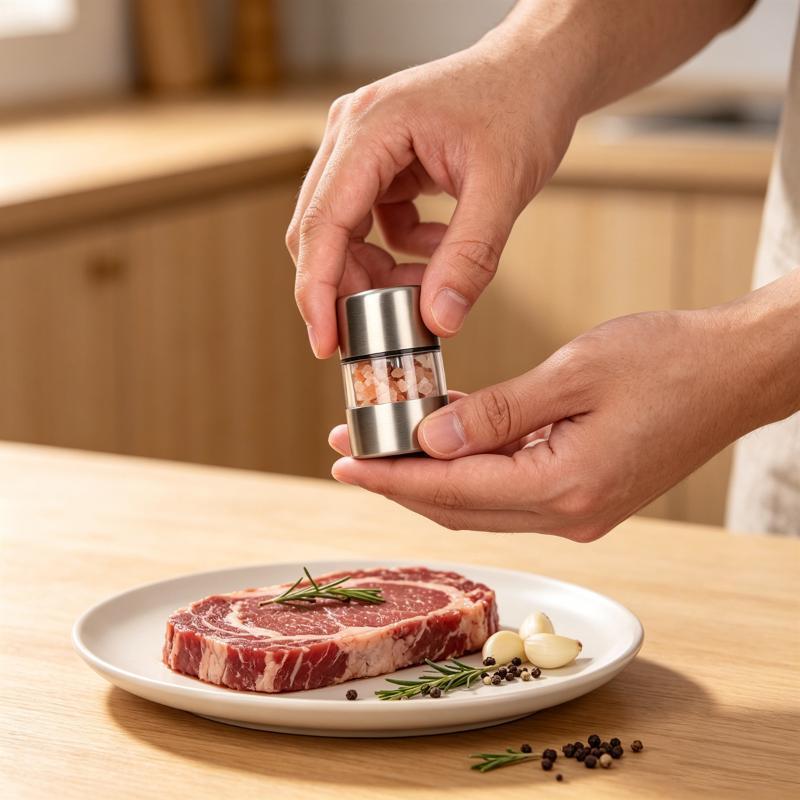 1/2pcs Stainless Steel Pepper  - Kitchen Gadgets Essential review and price