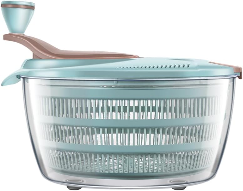 4.24 Quart Salad Spinner, prac - Salad Spinner review and price