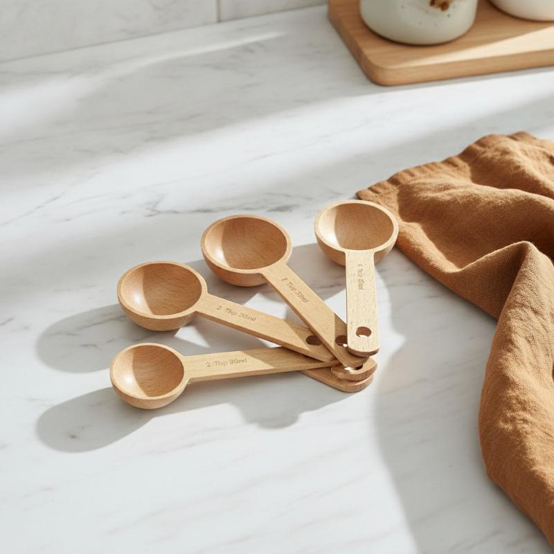 Wooden Measuring Spoon 7.5-45M - Kitchen Gadgets Gift review and price