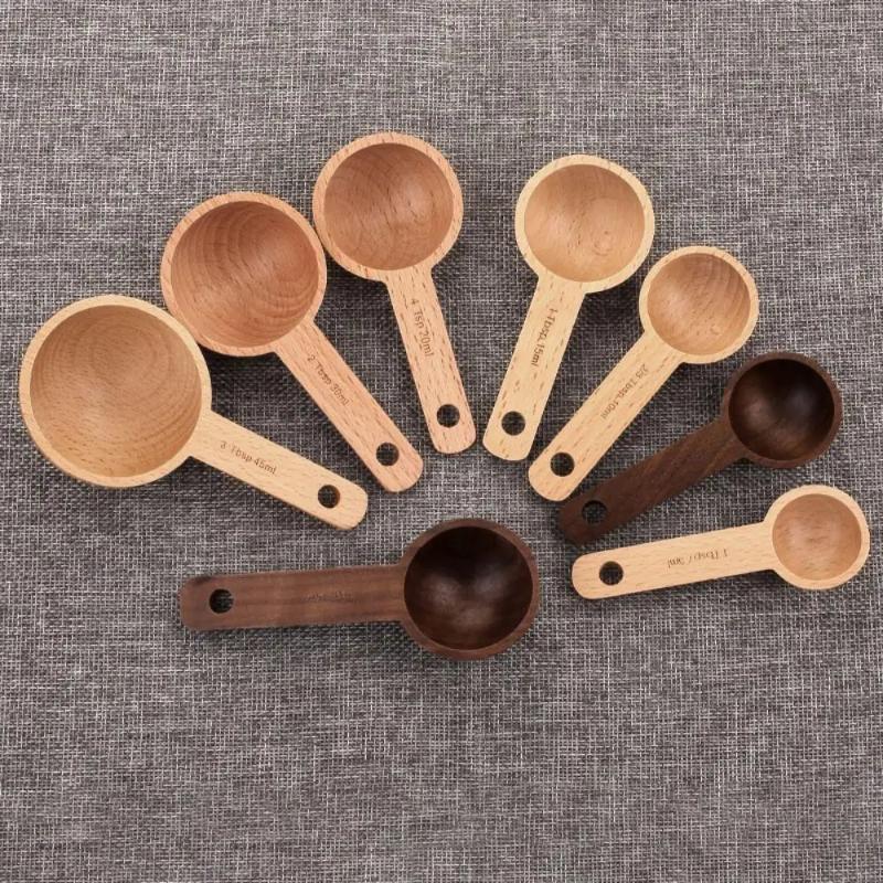 Wooden Measuring Spoon 7.5-45M - Kitchen Gadgets Gift review and price