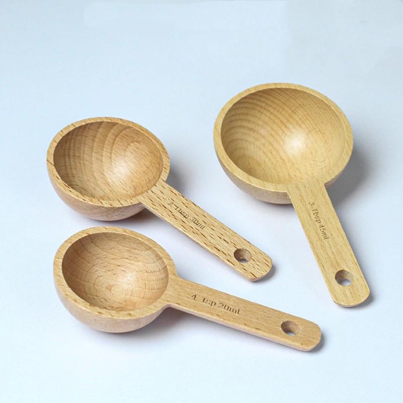 Wooden Measuring Spoon 7.5-45M - Kitchen Gadgets Gift review and price