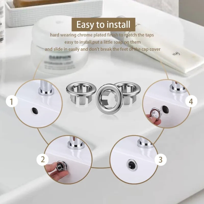 4Pcs Kitchen Bathroom Basin Ci - Kitchen Gadgets Gift review and price