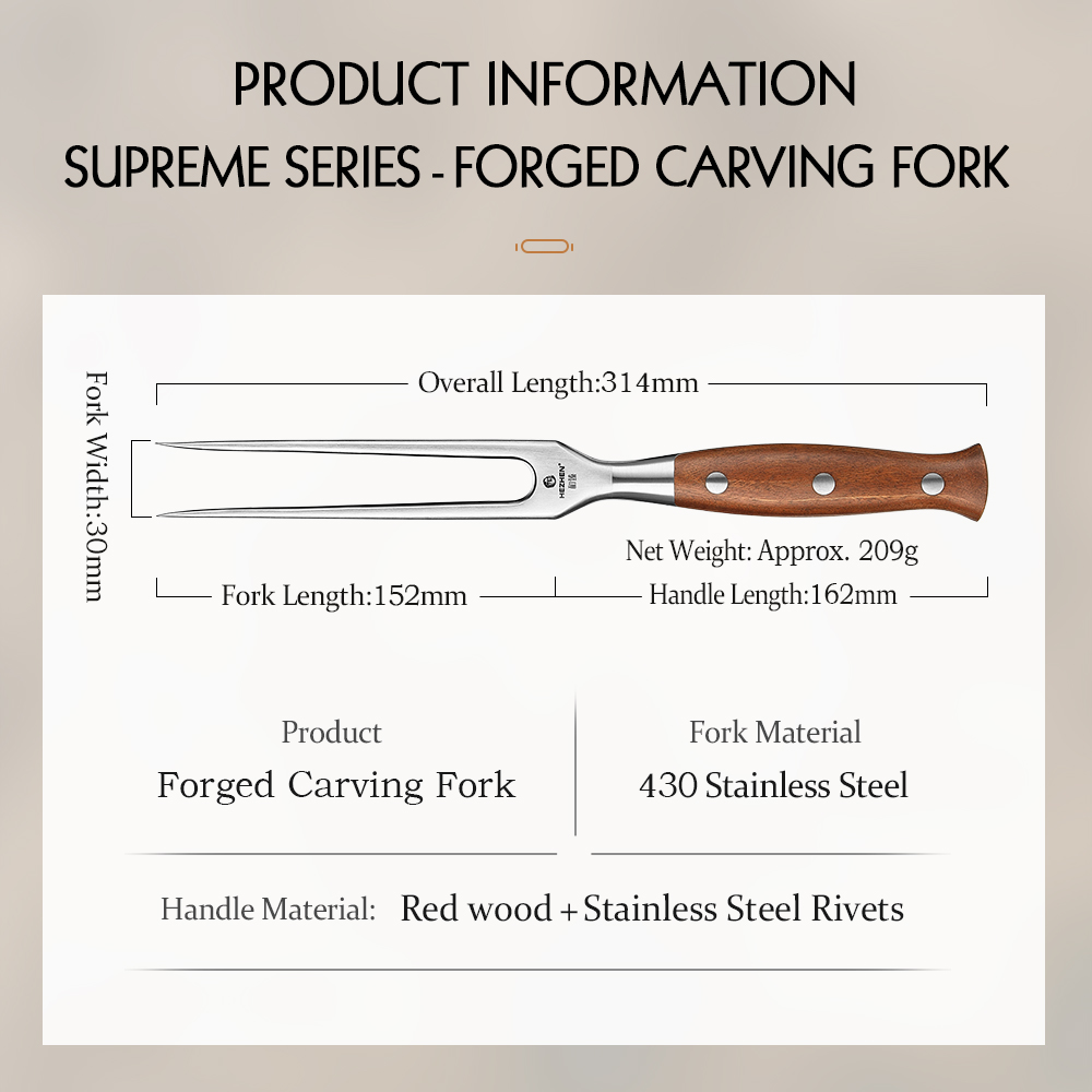 HEZHEN Barbecue Fork German St - Kitchen Gadgets Gift review and price