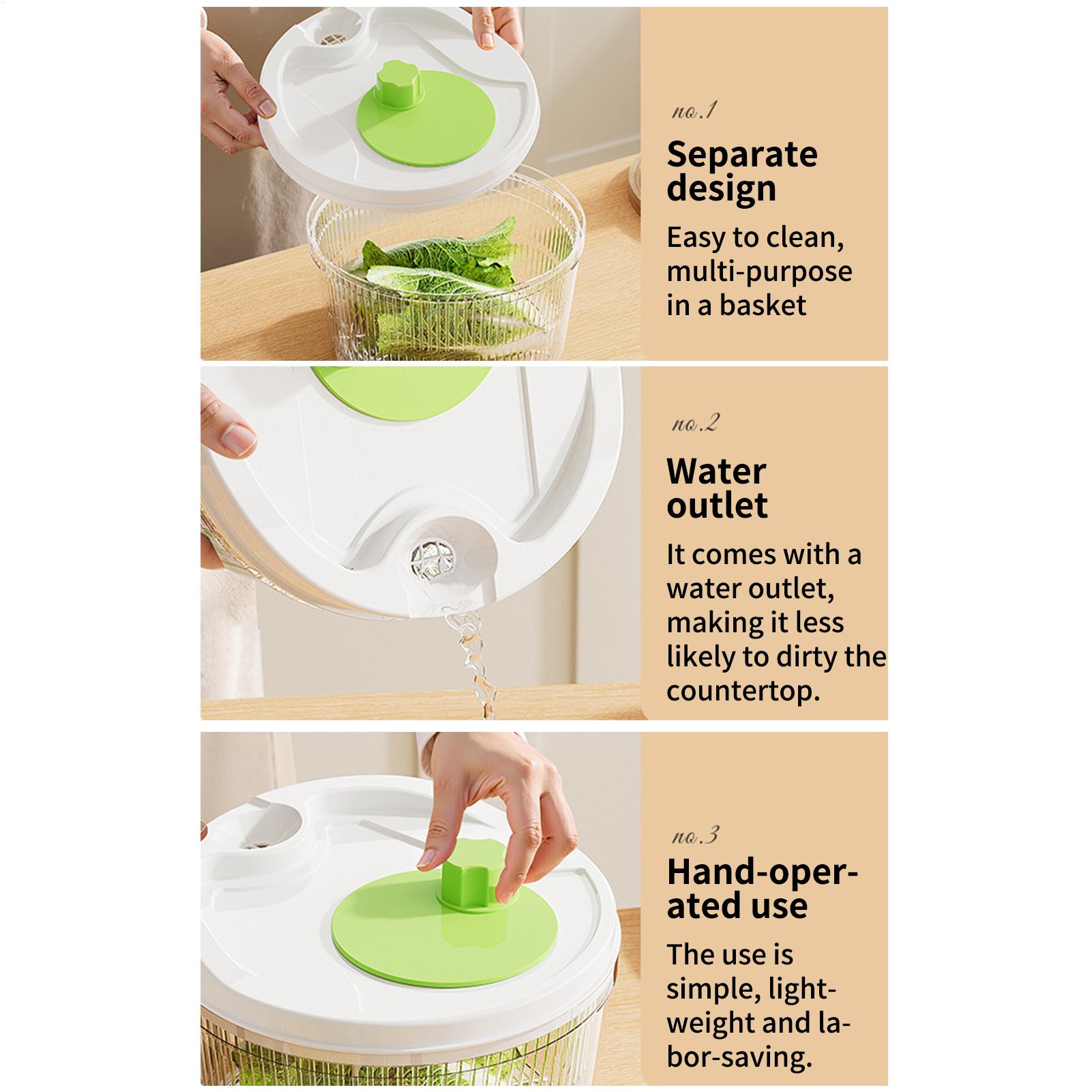 Salad Spinner Manual Crank Sal - Salad Spinner review and price