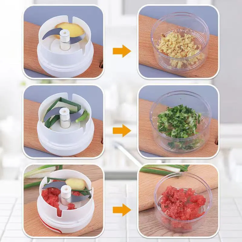 Plastic Garlic Crusher Press V - Kitchen Gadgets Garlic review and price