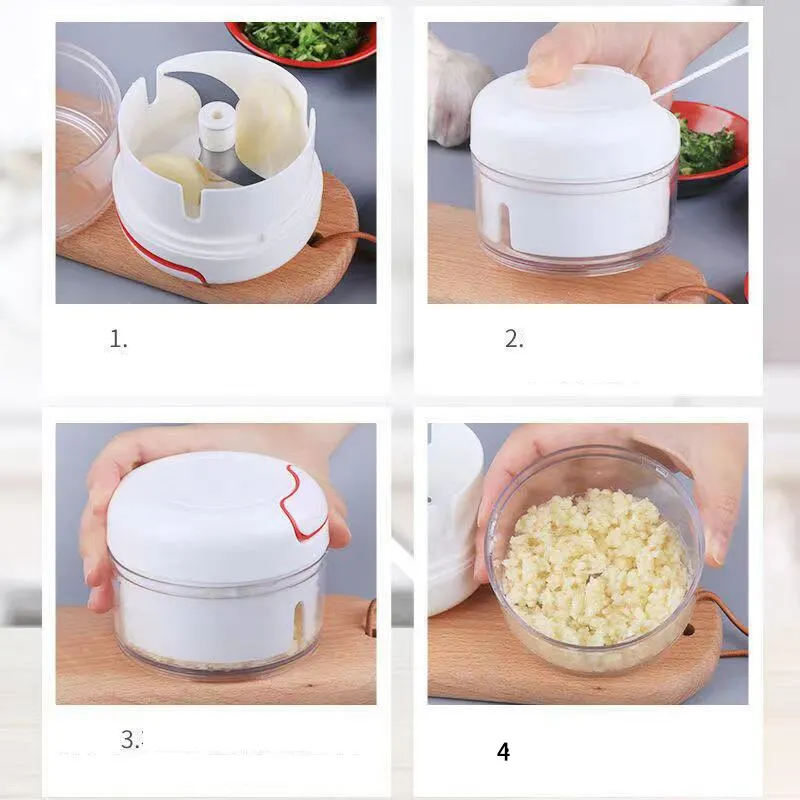 Plastic Garlic Crusher Press V - Kitchen Gadgets Garlic review and price