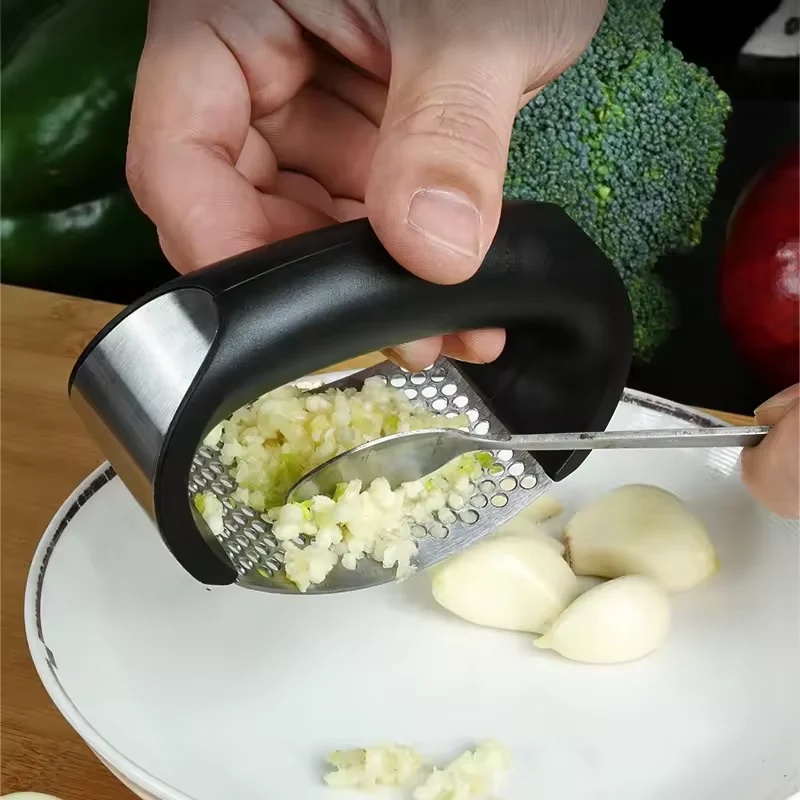 Handheld Press Garlic Crusher  - Kitchen Gadgets Garlic review and price