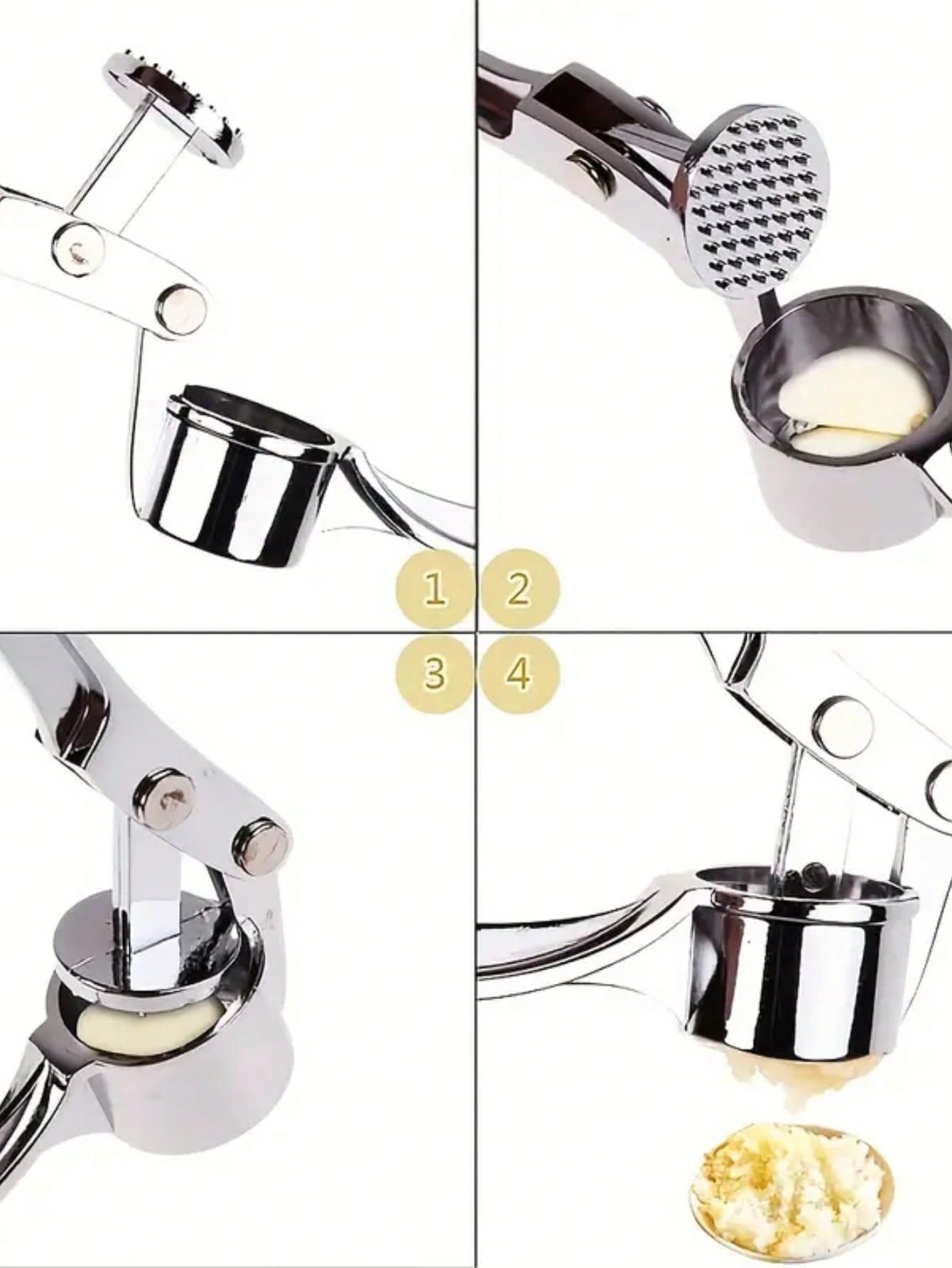Kitchen Garlic Press Crusher M - Kitchen Gadgets Garlic review and price