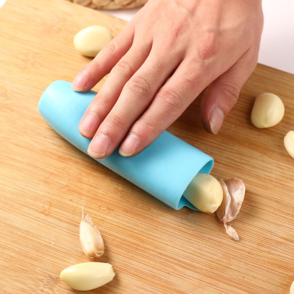 New Silicone Garlic Peeler Blu - Kitchen Gadgets Garlic review and price