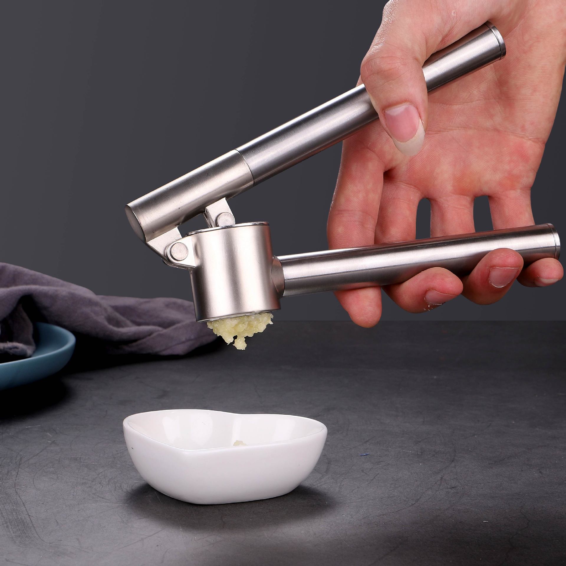 Garlic Press Mincer Stainless  - Kitchen Gadgets Garlic review and price
