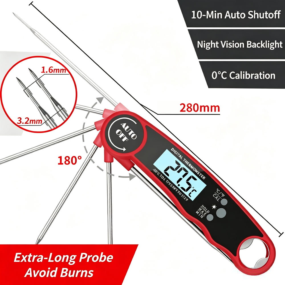 Meat Thermometer Digital – Ins - Kitchen Gadgets Essential review and price