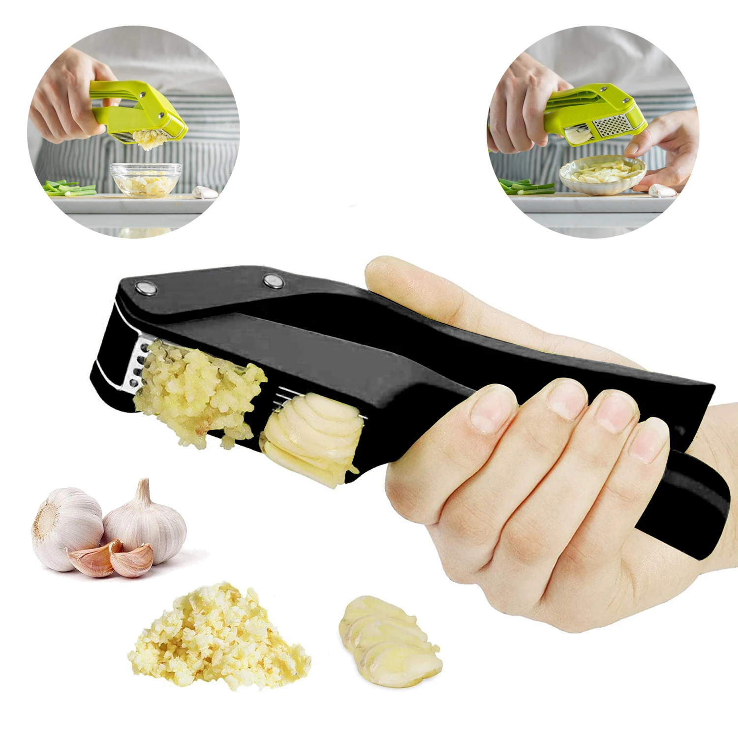 2 in 1 Garlic Ricer and Slicer - Kitchen Gadgets Gift review and price