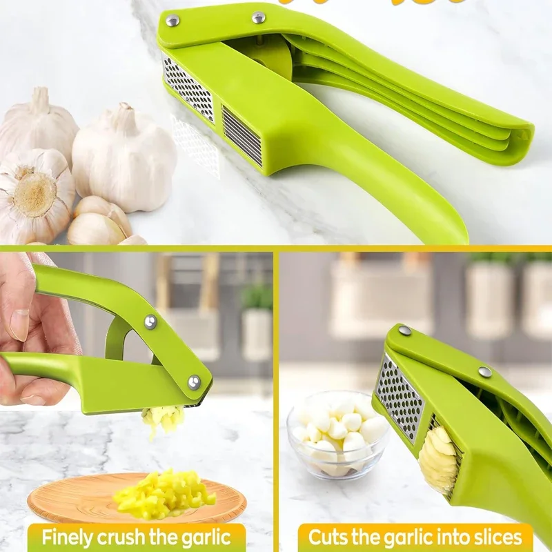 2 in 1 Garlic Ricer and Slicer - Kitchen Gadgets Gift review and price